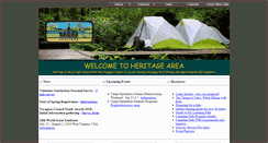 Desktop Screenshot of heritage.voyageur.scouts.ca