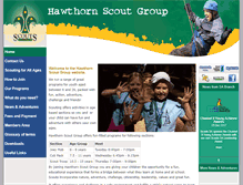 Tablet Screenshot of hawthorn.sa.scouts.com.au