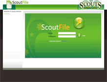 Tablet Screenshot of file.scouts.com.au