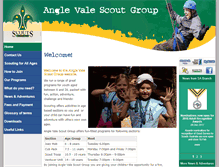 Tablet Screenshot of anglevale.sa.scouts.com.au